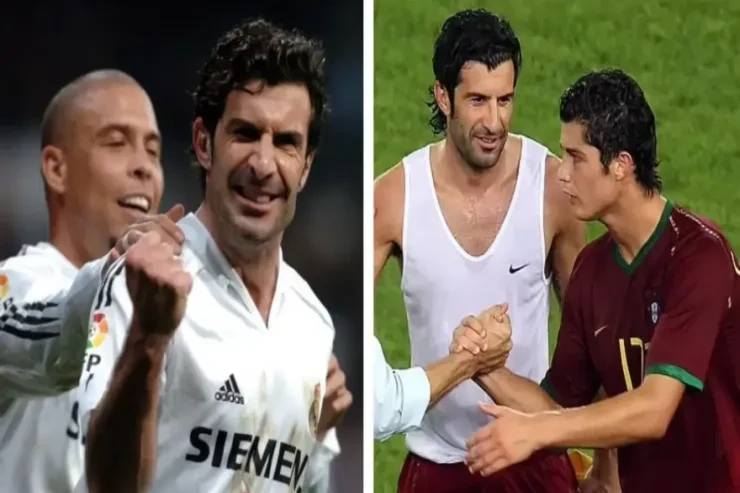 Luis Figo: Choosing between Ronaldo and Cristiano Ronaldo is as difficult as choosing between mother and father;