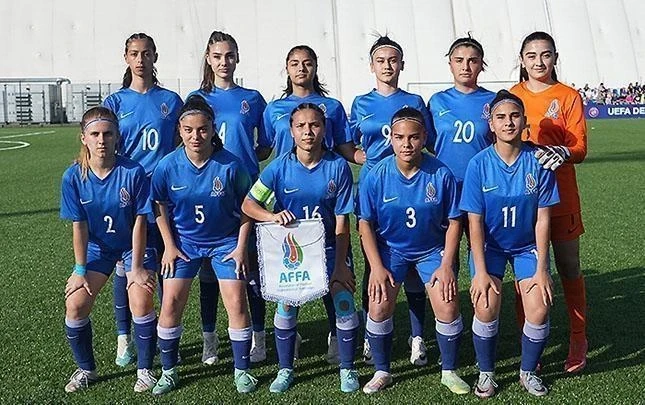 Azerbaijan U-17 women's national team suffered a heavy defeat against the Faroe Islands