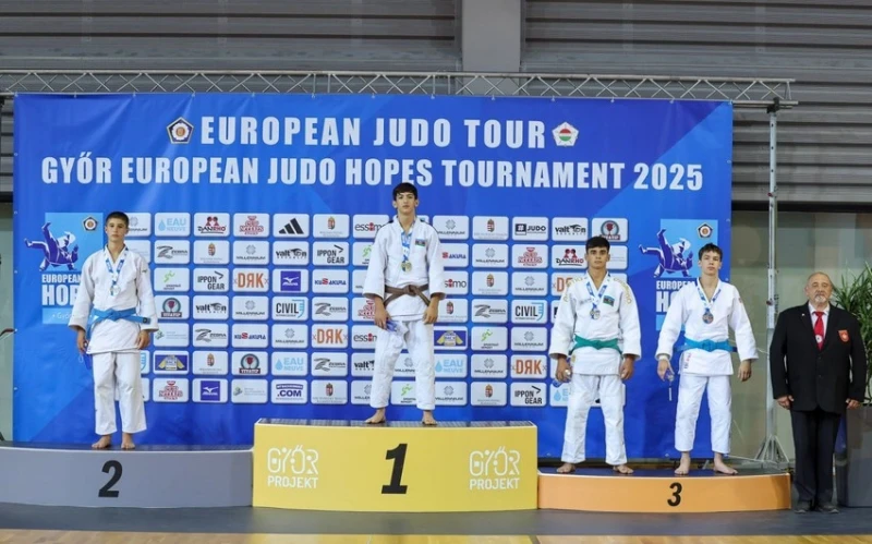 Azərbaycan cüdoçuları Avropa Cüdo Ümidləri Turnirində medallar qazanıblar