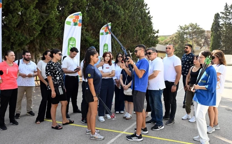 Dövlət qurumları əməkdaşları arasında kamandan oxatma yarışı: qaliblər müəyyənləşdi