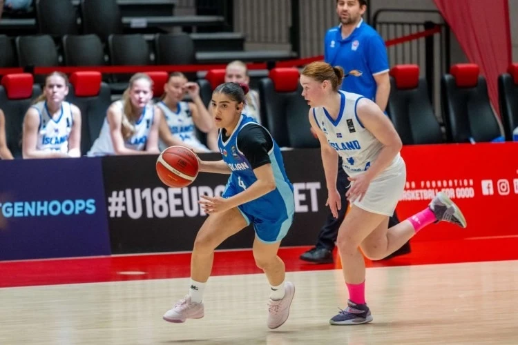 Qızlardan ibarət U-18 basketbol millimiz İslandiyanı məğlub etdi