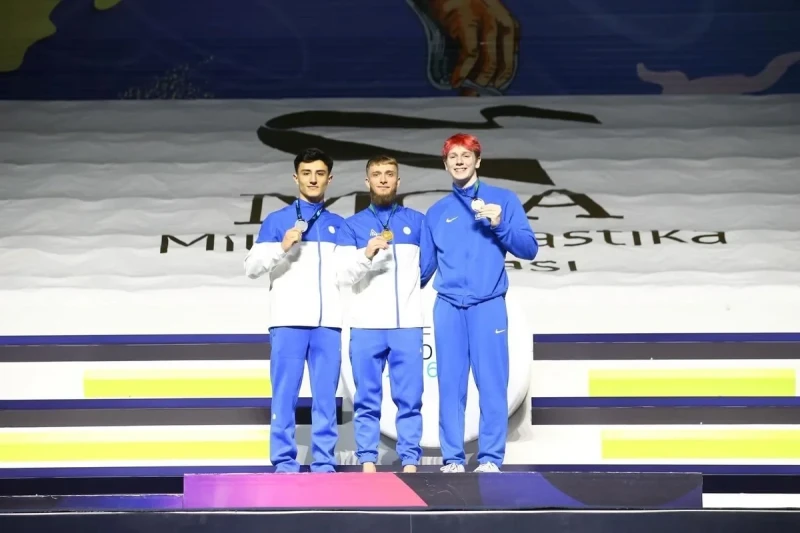 ABŞ nümayəndəsi Bakıda batut gimnastikası və tamblinq üzrə Dünya Kubokunu izləyib