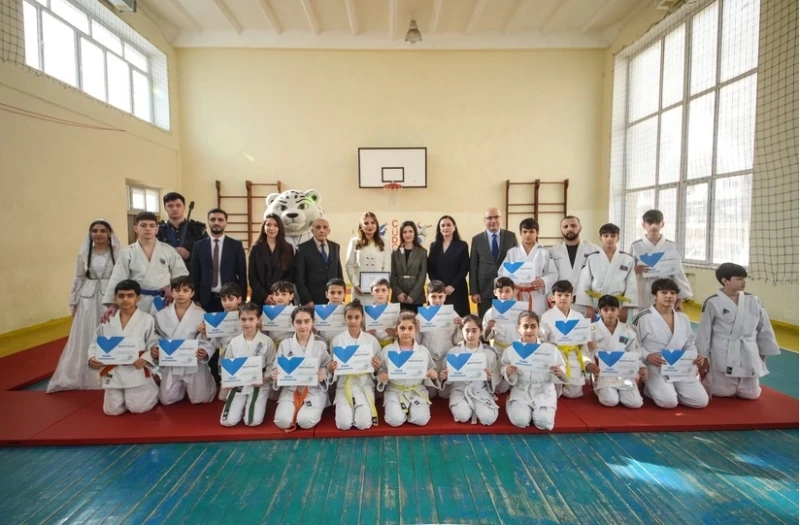 В Баку стартовал проект Дзюдо в школах