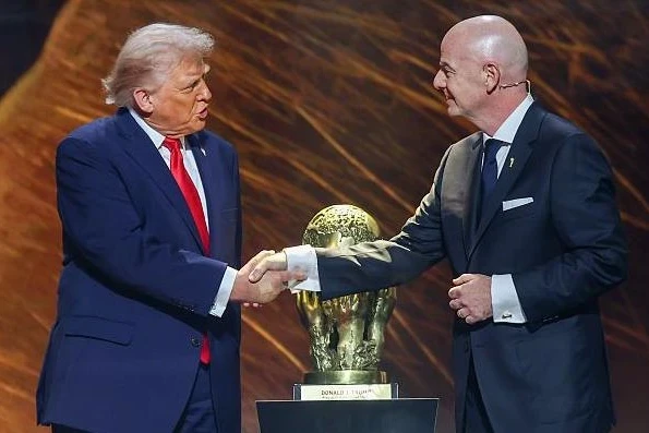 Интанноти вручат трофей ЧМ-2026 победителю вместе с Трампом