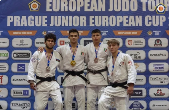 Azerbaijani judoka wins silver medal at European Cup
