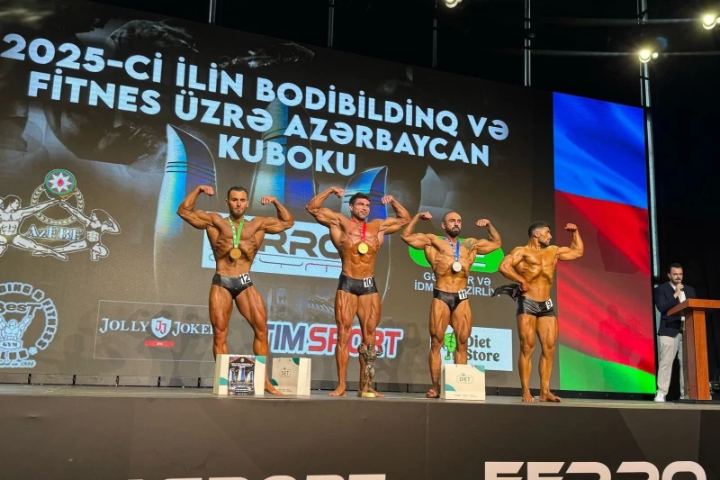 Azerbaycanlı Vücut Geliştiriciler Yeni Sezona Ulusal Kupa ve Avrupa Şampiyonası ile Başlıyor