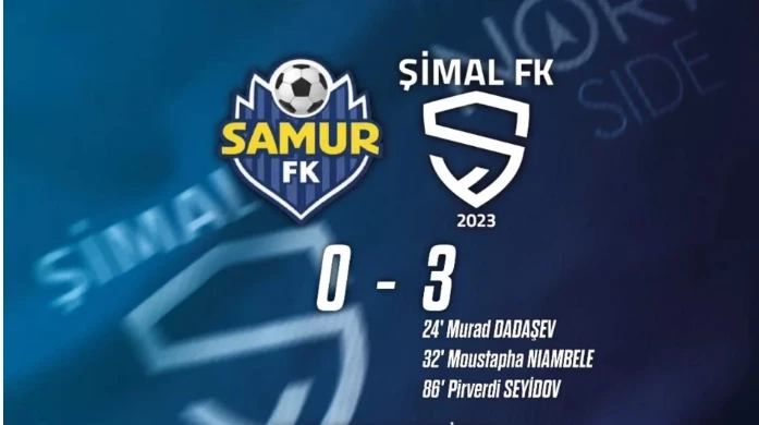 Şimal futbol klubu sınaq matçında 3:0 qələbə qazandı