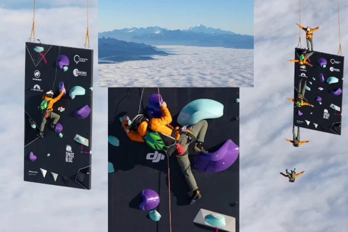Julien Rudan's Risk-Free Climbing Record on a Hot Air Balloon - VIDEO
