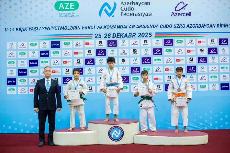 Results of the first day of the Azerbaijan Judo Championship among youth under 14