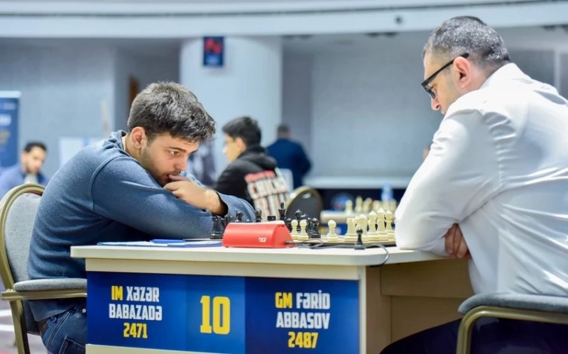 Şahmat üzrə kişilər arasında Azərbaycan çempionatında ilk 1/8 finalçılar məlum olub
