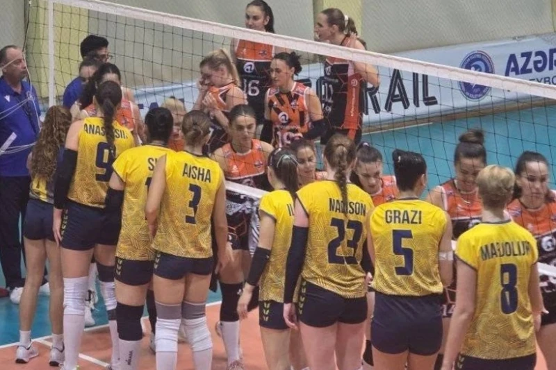 Qadın voleybolçular arasında Yüksək Liqanın II turu DH Volleynin qələbəsi ilə başladı