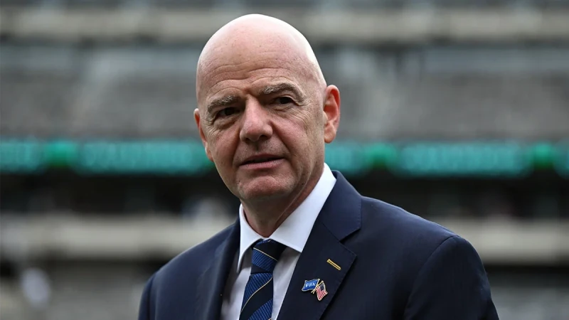 Gianni Infantino expects all teams to participate in the 2026 World Cup and football to be a tool for peace