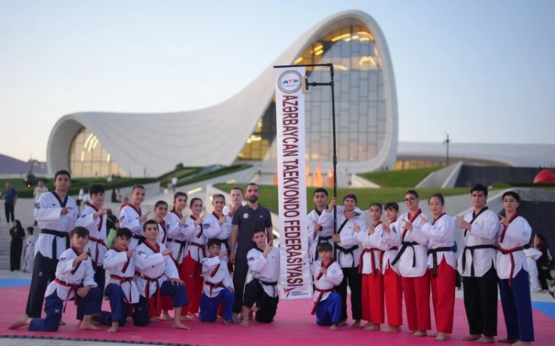 Bakıda Taekvondo üzrə Açıq Dərs və Nümayiş Çıxışları Keçirilib