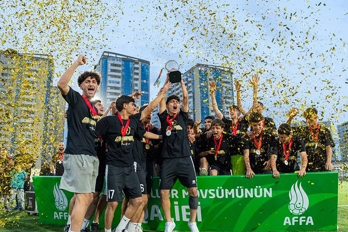 AFFA U-17 Ligi Kazananları Ödüllendirildi: Neftçi Şampiyon Oldu - FOTO/VİDEO