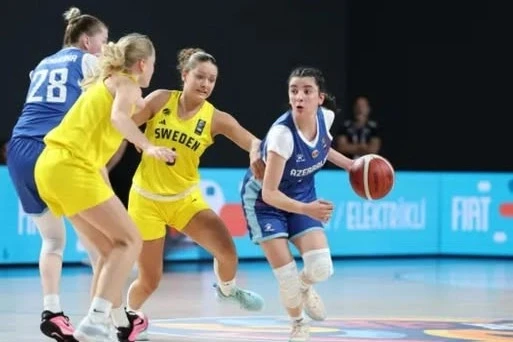 U-16 Kız Basketbol Milli Takımımız Avrupa Şampiyonası'nda İsveç'e Mağlup Oldu