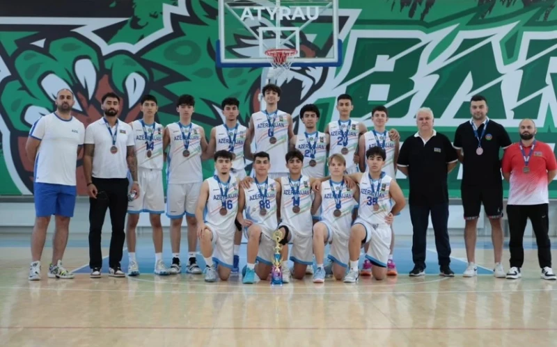 Azərbaycan U-16 basketbol millisi Airom Cupda bürünc medal qazanıb