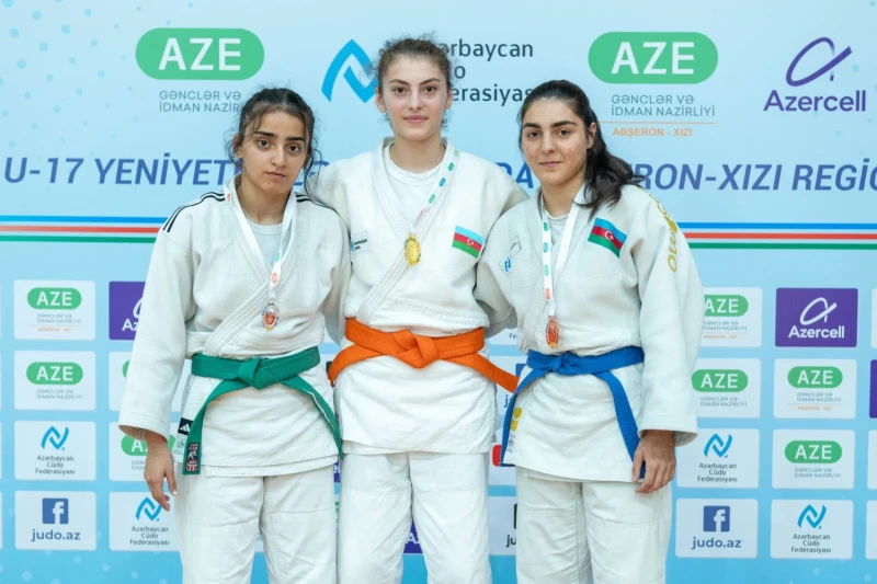 Sumqayıtda keçirilən U-17 cüdoçuların region birinciliyi başa çatıb