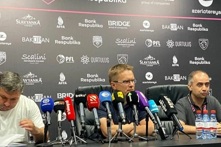 Valdas Dambrauskas Selye ilə oyun öncəsi: Bu vəziyyəti dəyişməyin öz əlimizdə olduğuna inanmalıyıq
