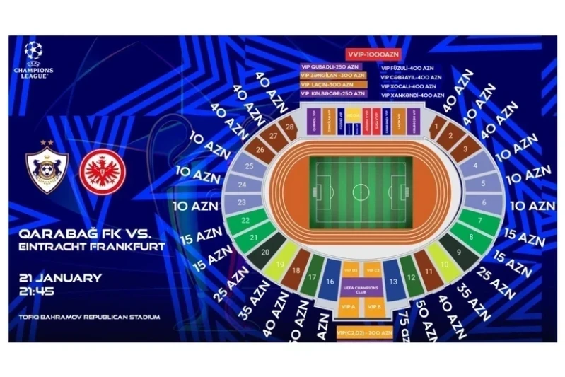Qarabağ - Ayntraxt oyununa bilet satışı başlayır