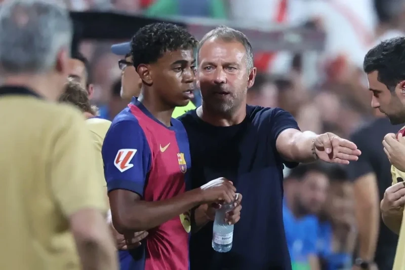 Hans-Dieter Flick talks about Lamin Yamal's injury and condition