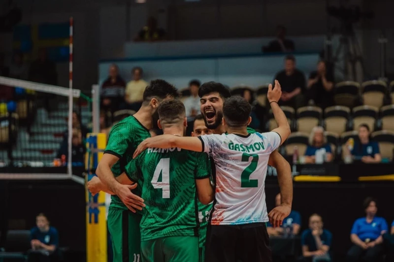 Azərbaycan Voleybol Yığması Avropa Gümüş Liqasında 4-cü Yerdədir