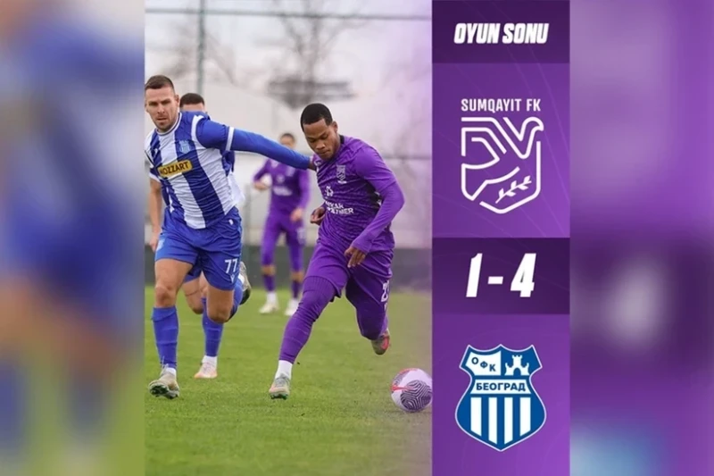 Sumqayıt ardıcıl ikinci yoxlama oyununda məğlub oldu