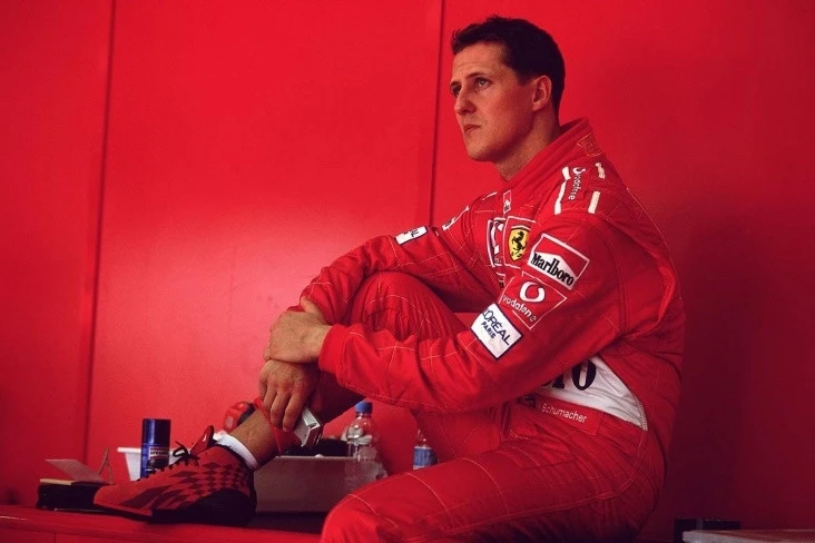 Schumacher is no longer bedridden, moves in a wheelchair