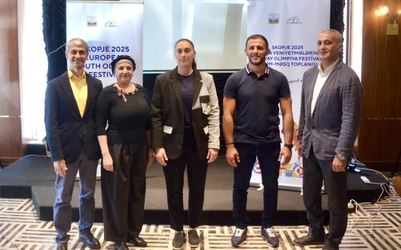 Skopye 2025 Avropa Gənclər Yay Olimpiya Festivalına hazırlıq məqsədilə təşkilati seminar keçirilib