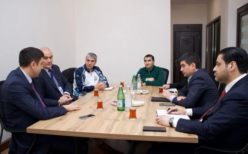 Dünya Badminton Federasiyasının İnkişaf direktoru Milli Paralimpiya Komitəsinin rəhbərliyi ilə görüşüb