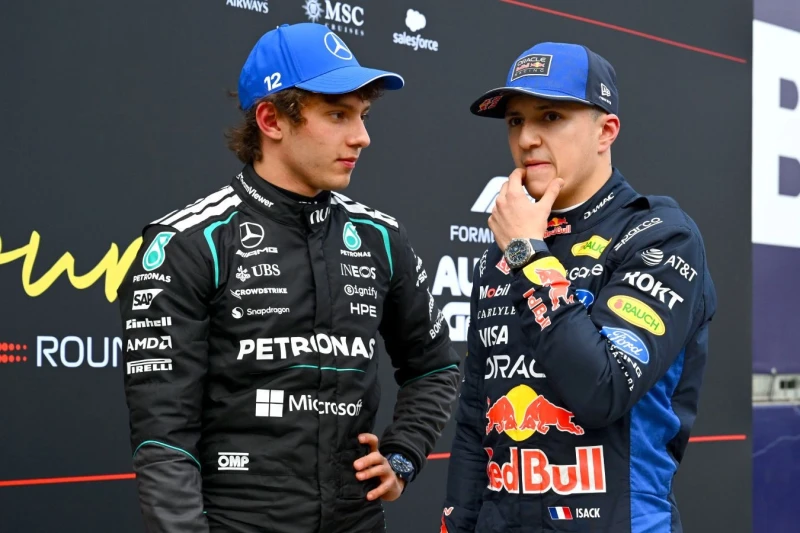 Antonelli apologizes for clash with Hadjar at Chinese Grand Prix;