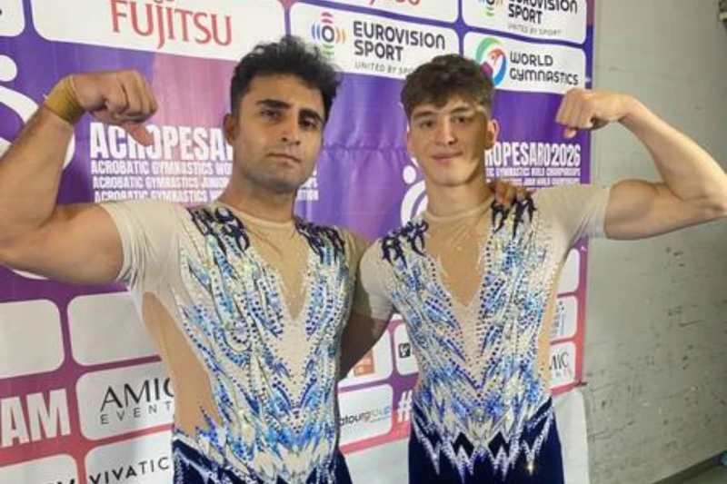 Azərbaycan akrobatika gimnastları dünya çempionatının finalına yüksəldi