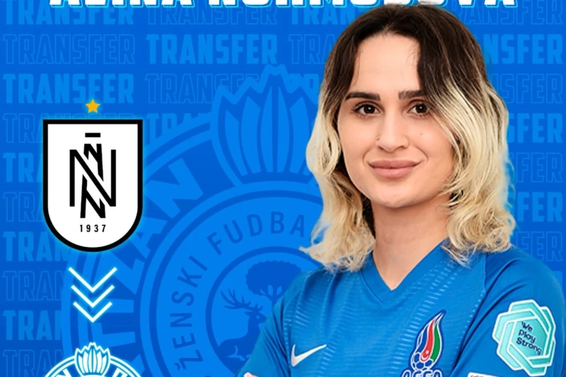 Alina Nahmadova transferred to Partizan club