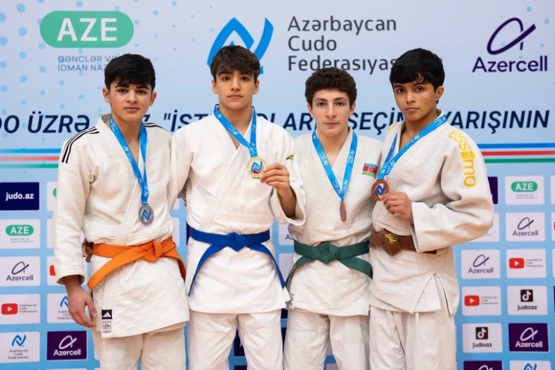 17 yaşadək cüdoçular arasında İstedadların seçimi turnirinin I turunun nəticələri və qalibləri