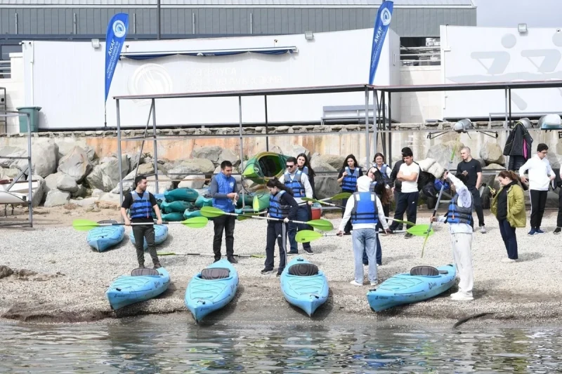 Для студентов провели мастер-класс по гребле