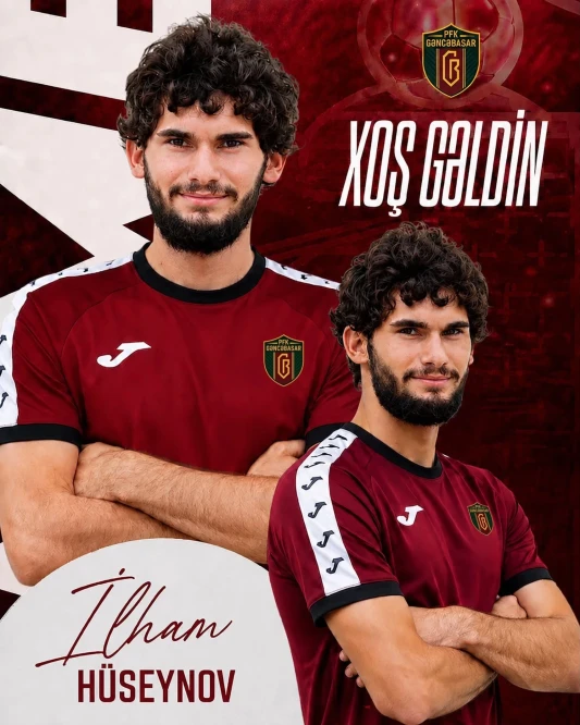 Ganja-basar team signed 21‑year‑old forward Ilham Huseynov;