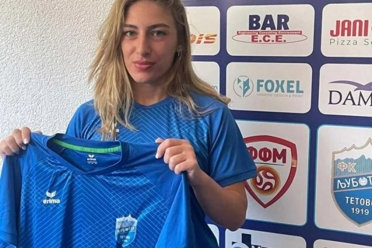 Milana Rəhimova Şimali Makedoniya çempionatının lider klubu Lyubotenlə müqavilə bağlayıb