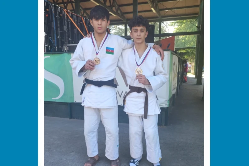 Sloveniyada Azərbaycan cüdoçular iki medal qazanıb