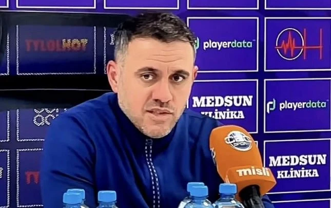 Ayxan Abbasov Turan Tovuzla oyundan sonra: Birinci hissədə daha yaxşı oynadıq