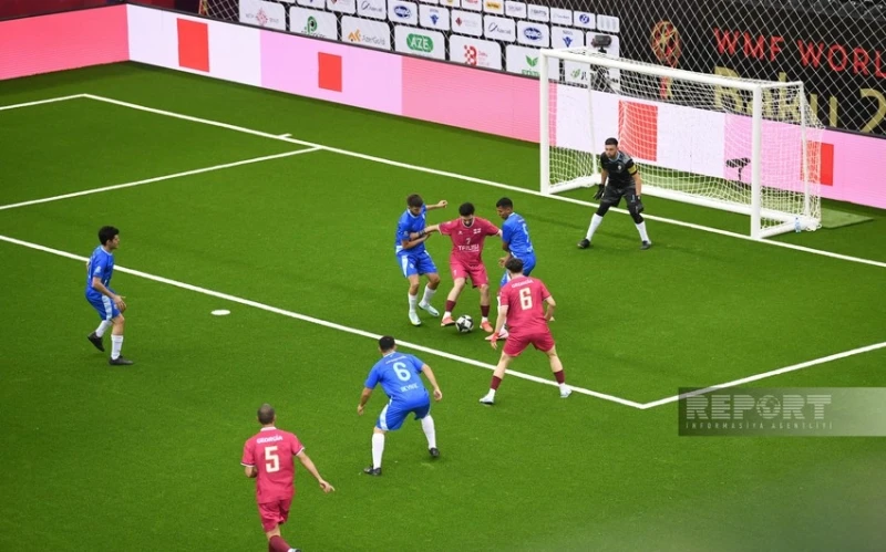 Georgia defeated Argentina at the World Championship held in Baku