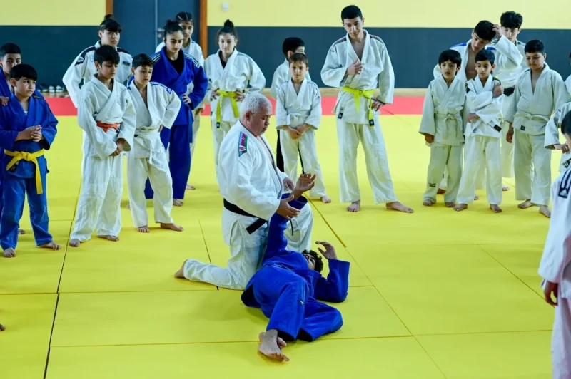 Yevlaxda yeni cüdo zalı fəaliyyətə başladı