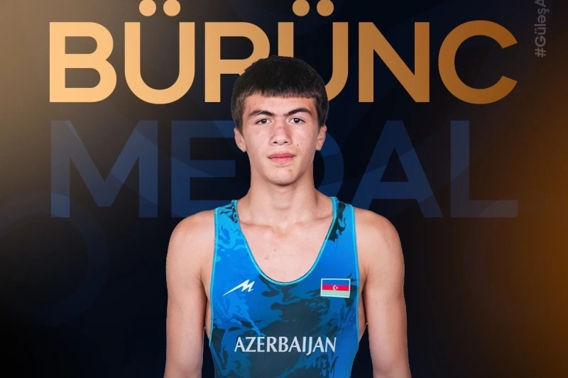 Hasan Hasanov Yunanistan'da bronz madalya kazandı