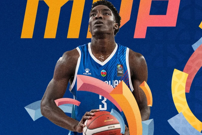 Azərbaycanlı basketbolçu Avropa çempionatında tarix yazdı
