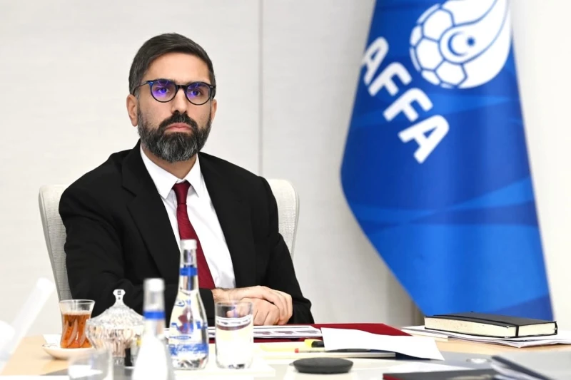 AFFA President Congratulates Qarabağ on Victory over Eintracht