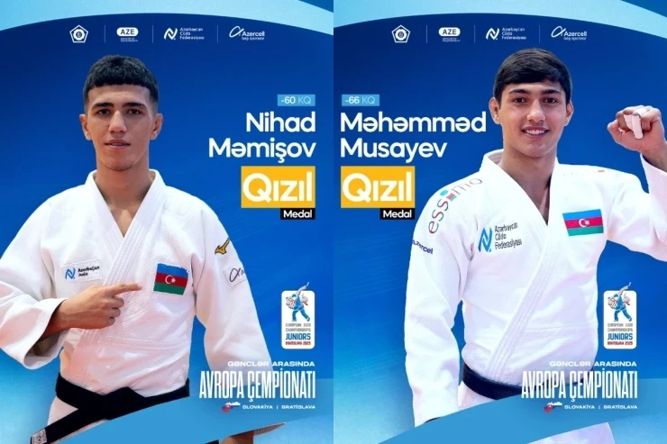 Azerbaycanlı Judocular Avrupa Şampiyonasında Başarılı Performans Gösterdi