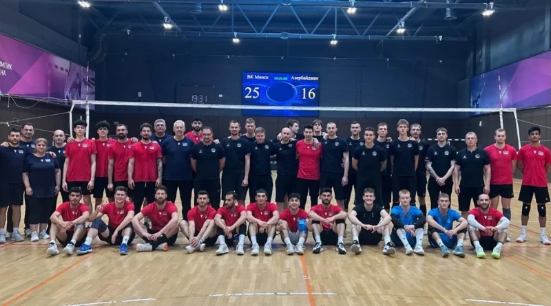 Kişi voleybolçulardan ibarət Azərbaycan millisinin Belarusda təlim-məşq toplanışı başa çatdı