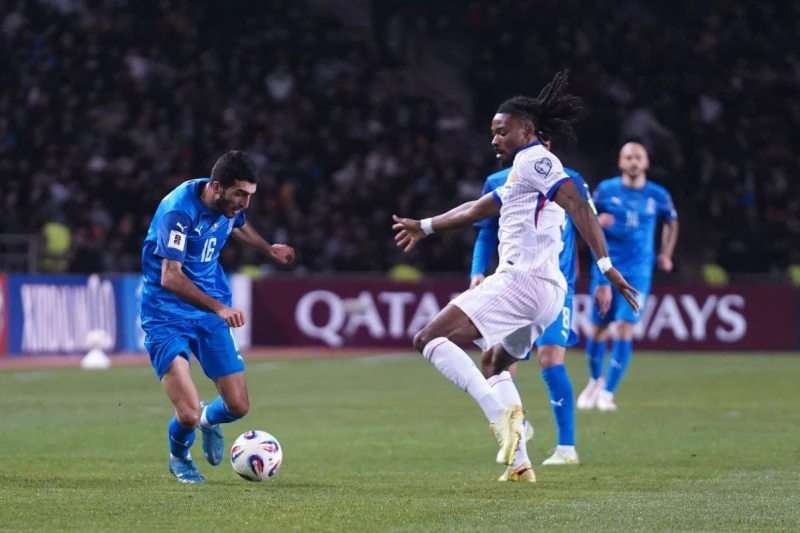 Азербайджан - Франция: Счет 1:3 после первого тайма