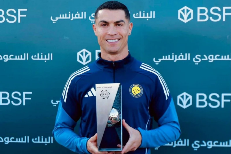 Ronaldo awarded for the best goal of the week