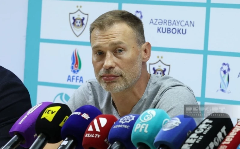 Sabahın baş məşqçisi deyib: Azərbaycan Kubokunun final oyunu çox maraqlı keçdi