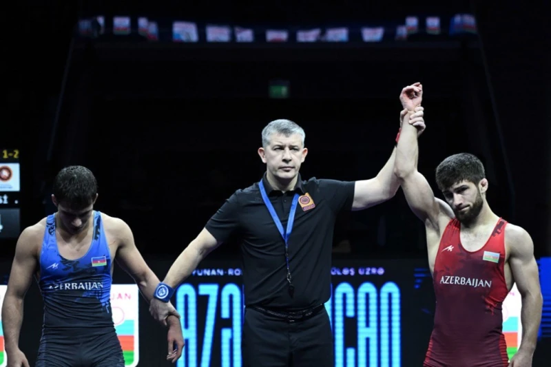 Sərbəst güləş üzrə Azərbaycan çempionatında daha bir günün qalibləri müəyyənləşdi