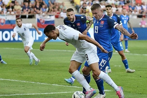 Milli komandamız Slovakiyaya qarşı